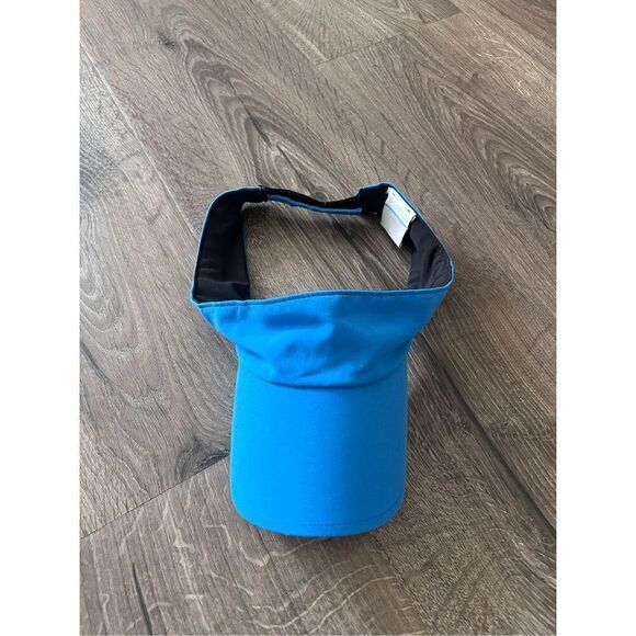 Columbia Visor Hat Mens Golf One Size Cap Blue Beach Outdoor Sport Logo Pleasant - Picture 2 of 5